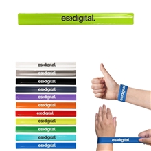 a group of vinyl slap band bracelet