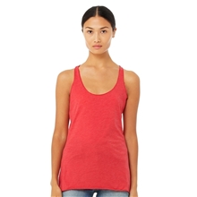 a group of bella + canvas - womens triblend racerback tank - colors