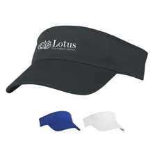 a group of 100 polyester visor