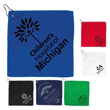 a group of microfiber golf towel 12 x 12