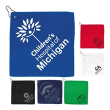 a group of microfiber golf towel 12 x 12