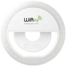 aerial view a white look at me laptop led light, image 1 of 9