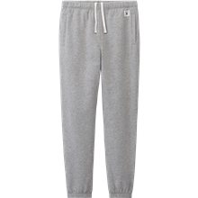 aerial view a grey mix (931) mens paddlecreek roots73 fleece pant, image 1 of 4