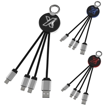 aerial view a group of scx design(tm) eco ring light cable, image 1 of 5