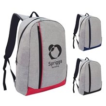 a group of hancock heathered laptop backpack