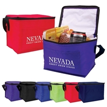 a group of 6- can insulated cooler bag