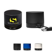 a group of budget bluetooth(r) round speaker