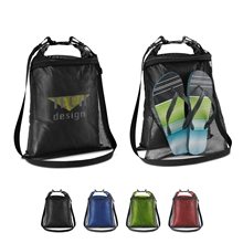 aerial view a group of mesh water - resistant wet - dry bag, image 1 of 2