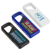 aerial view a group of ensemble clip - on wireless speaker, image 1 of 2