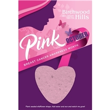 a group of 4 x 6 mailer with seeded paper shape