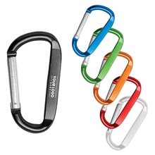 a group of 3 1/8 carabiner key chain