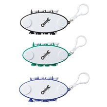 a group of oval golf tee carrier