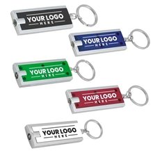 aerial view a group of fc photoimage (r) full color imprint slim keyholder keylight with bright white led light, image 1 of 2