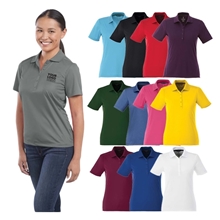 a group of womens dade short sleeve performance polo