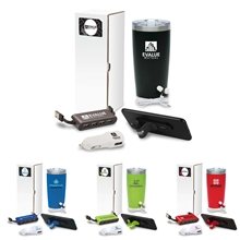 a group of analog 5- piece technology gift set