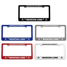a group of classic license frame with 4 holes