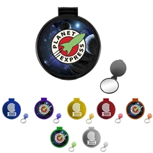 a group of round compact mirror