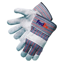 a as shown full feature standard leather work gloves