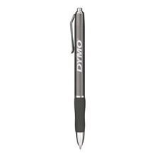 aerial view a black sharpie(r) s - gel metal gunmetal barrel, image 1 of 2