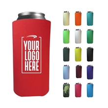 a group of 16 oz tall boy can cooler sleeve coolie - made in usa