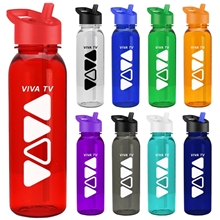 a group of outdoorsman tritan(r) bottle with flip - straw lid - 24 oz