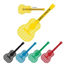 a group of large guitar fly swatter