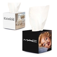 a group of customizable mini tissue box