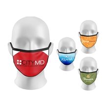 a group of the brooklyn mask - sublimation material 2 ply