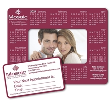 aerial view a custom calendar picture frame magnet, image 1 of 2