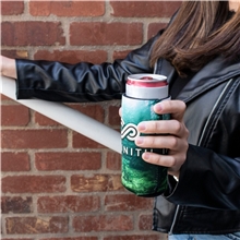 a group of 16 oz tall boy neoprene coolie
