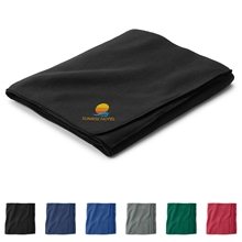 aerial view a group of budget fleece blanket, image 1 of 4
