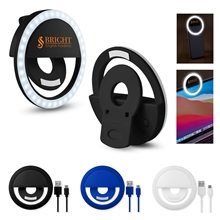 aerial view a group of remote meeting ring light clip, image 1 of 3