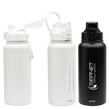 a group of perka(r) rex 32 oz double wall, stainless steel water bottle