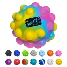 aerial view a group of push pop bounce ball, image 1 of 5