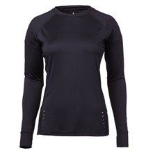 a black ladies savanna wicking shirt