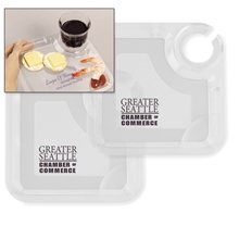 a group of party valet snack wine tray
