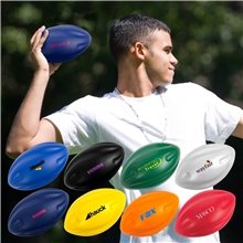 a group of 5 spyro super - grip foam football