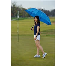 aerial view a group of cheshire vented auto - open golf umbrella, image 1 of 3