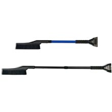 a group of icicle extendable ice scraper / snow brush