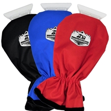 a group of cozy ice scraper hand mitt