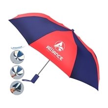 a group of the revolution folding umbrella with auto open