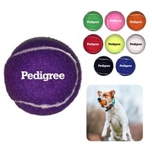 a group of promotional custom tennis balls