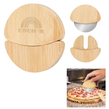 aerial view a natural bambino pizza cutter, image 1 of 2