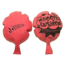 a red 8 diameter whoopee cushion