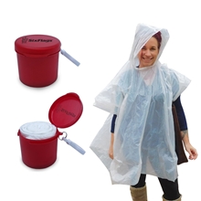 a group of reusable tek - poncho