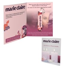 a group of greeting card with 3.5 nail file with keyring