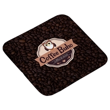 aerial view a group of soft - touch full color 6 x 6 microfiber cleaning cloth, image 1 of 2