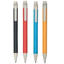 a group of recycled biodegradable clicker pen