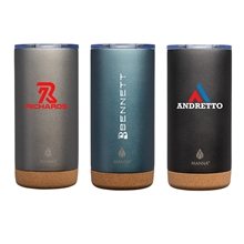 a group of manna(tm) signal 17 oz vacuum insulated tumbler