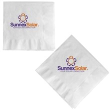 a group of full color beverage napkin